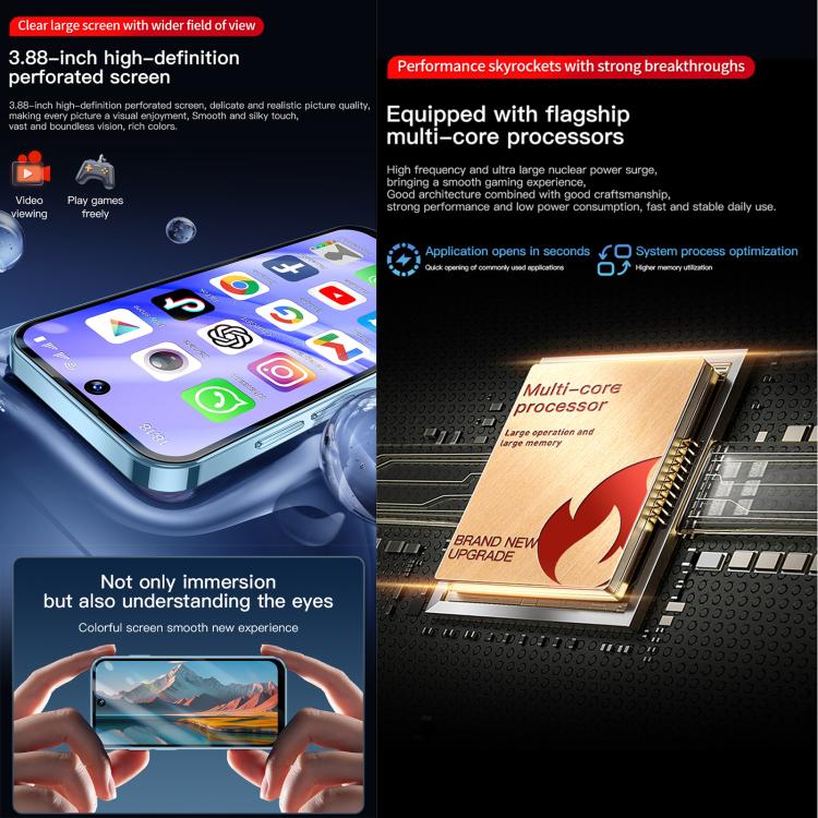 SOYES XS19 Pro, 6GB+128GB, 3.8 inch Android 12.0 MTK6762 Quad Core, Network: 4G, Dual SIM, GPS, OTG, Support Google Play Store, 6GB+128GB SOYES XS19 Pro, 6GB+128GB, 3.8 inch Android 12.0 MTK6762 Quad Core, Network: 4G, Dual SIM, GPS, OTG, Support Google Play Store, 6GB+128GB
